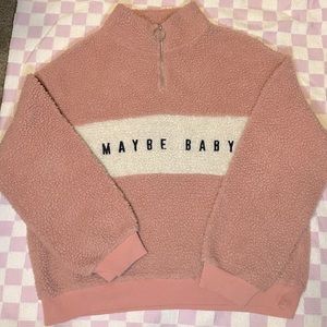 Teddy Pullover Sweater